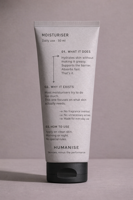 Humanise Moisturiser Test